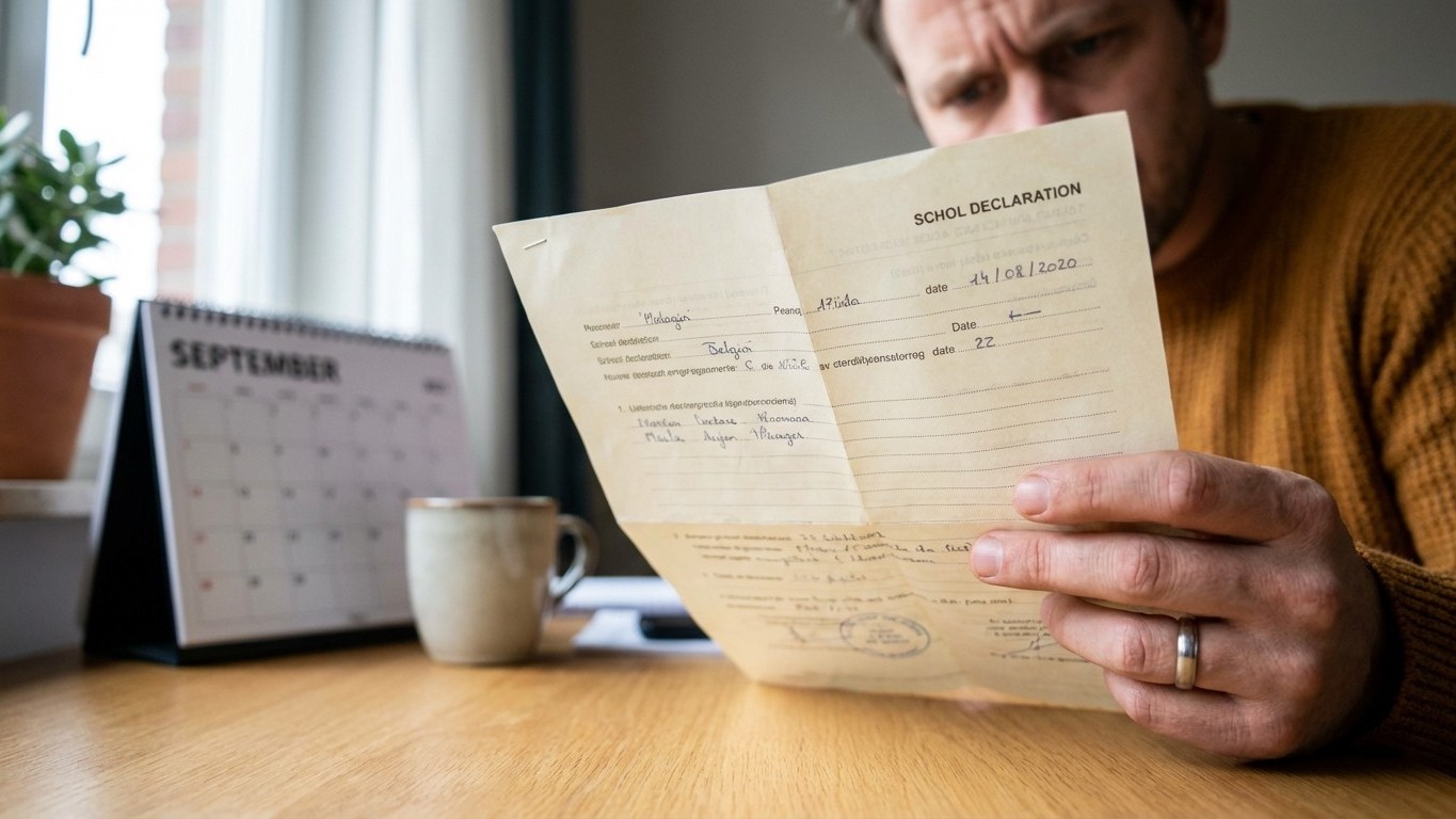 En Belgique, faire l'école à la maison sans envoyer ce document peut coûter très cher aux parents
