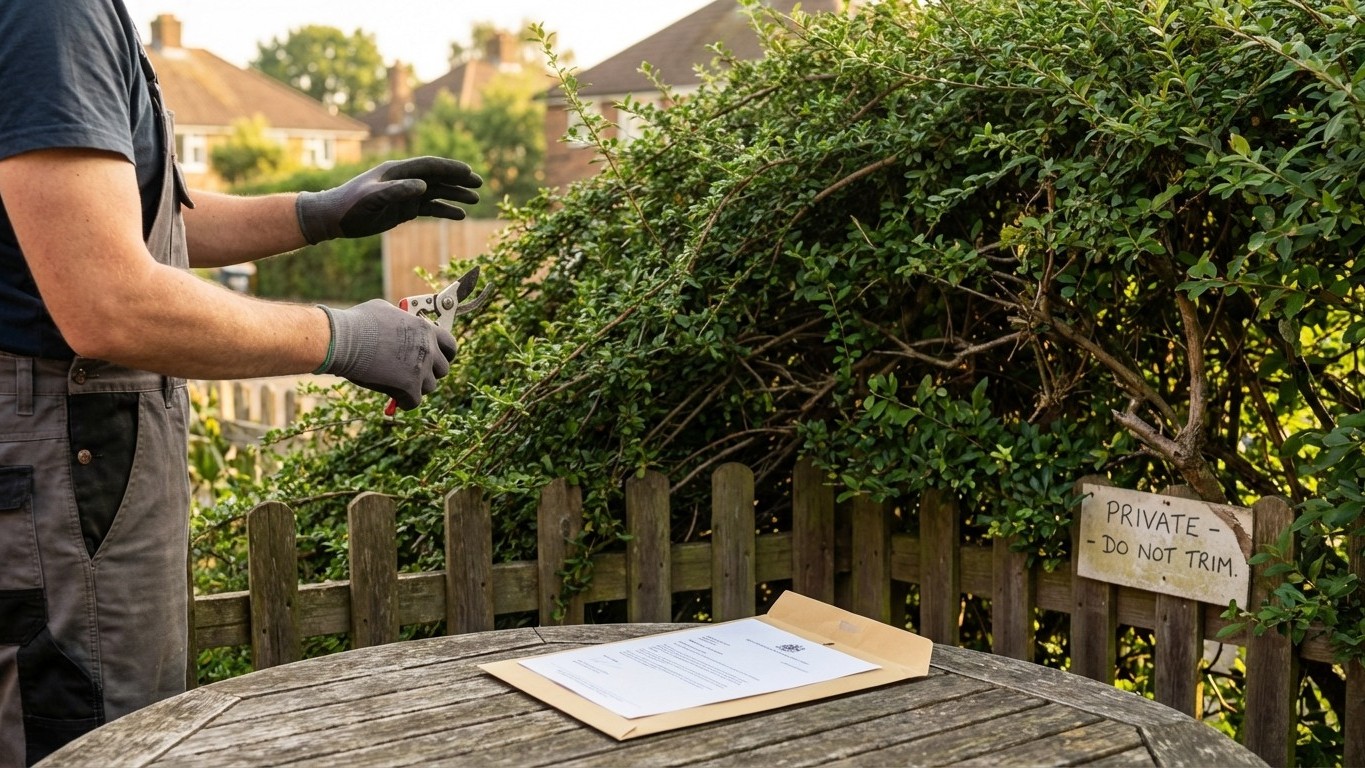 Je pensais pouvoir tailler sa haie : l'erreur qui m'a coûté 1500€