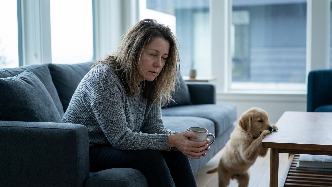 « On a dû le rendre au refuge » : le baby blues du chiot dont personne n'ose parler en Belgique
