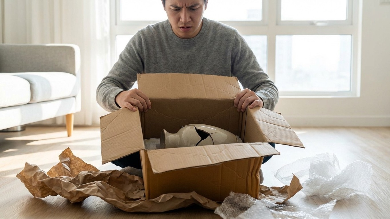 Produit reçu endommagé après livraison : que faire et quels droits en Belgique ?