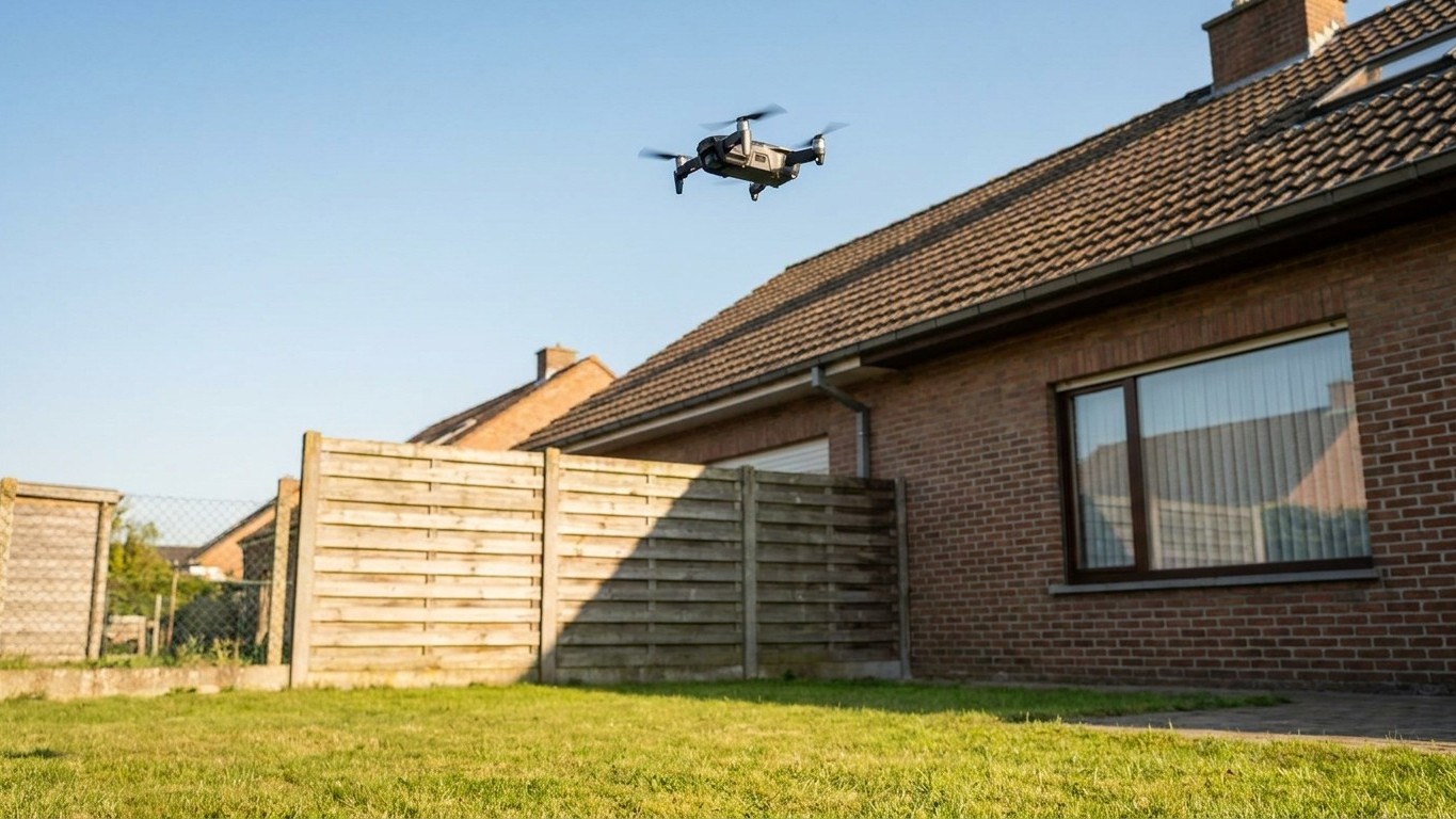 J'ai fait décoller mon drone dans mon propre jardin en Belgique : ce que j'ai reçu par courrier trois semaines plus tard m...