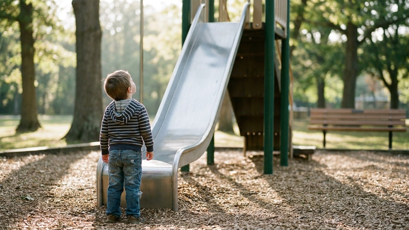 J'ai répété cette phrase à mon fils chaque jour au parc : une psychologue m'a expliqué pourquoi il n'osait plus rien faire...