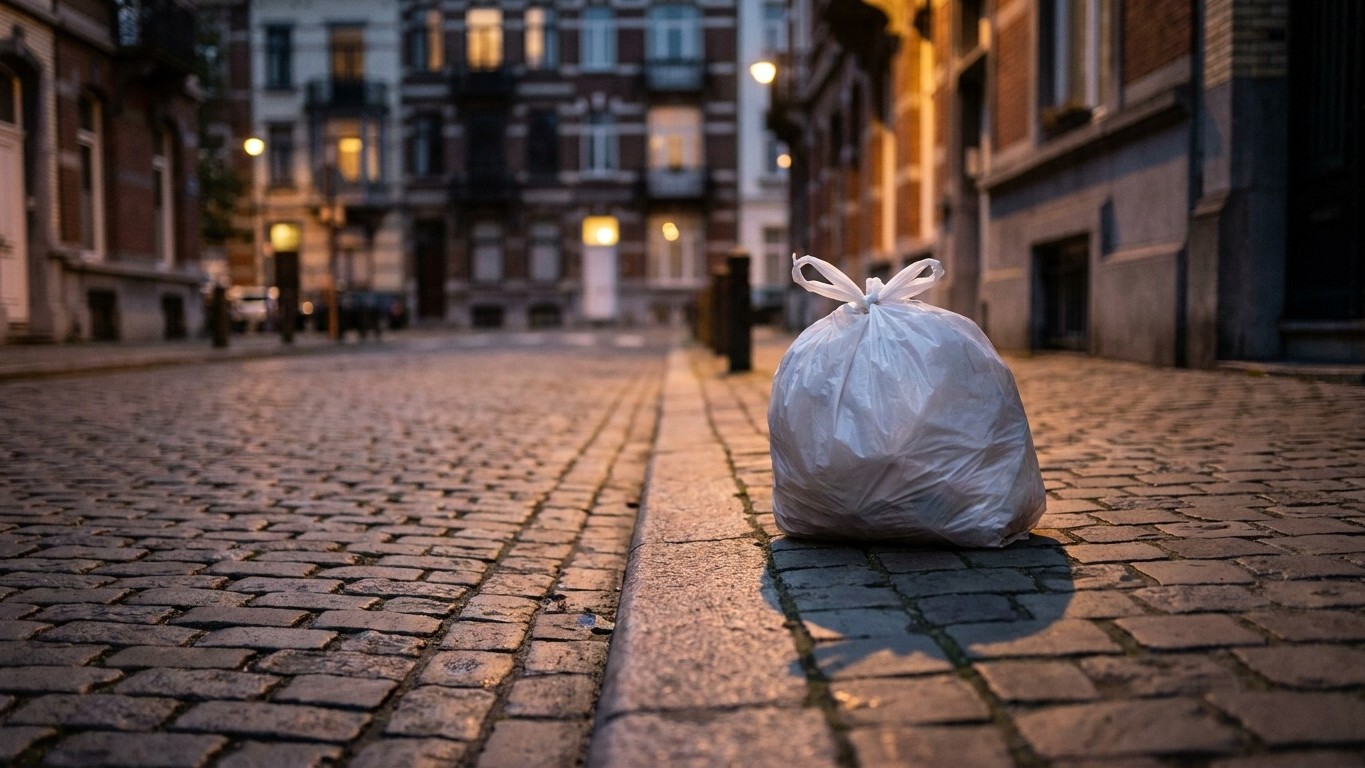 J'ai sorti mon sac-poubelle blanc la veille au soir à Bruxelles : l'amende de 350 € était déjà dans ma boîte aux lettres