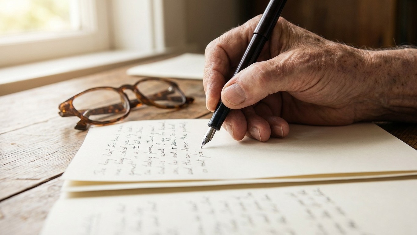 Mon père avait écrit son testament à la main sur quatre pages : le notaire a trouvé un seul mot tapé à l'ordinateur et tou...