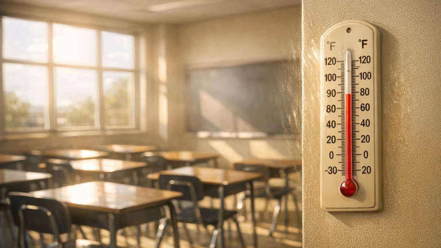 Mon école refusait de fermer les classes pendant la canicule : j’ai cherché à partir de quelle température la chaleur devi...