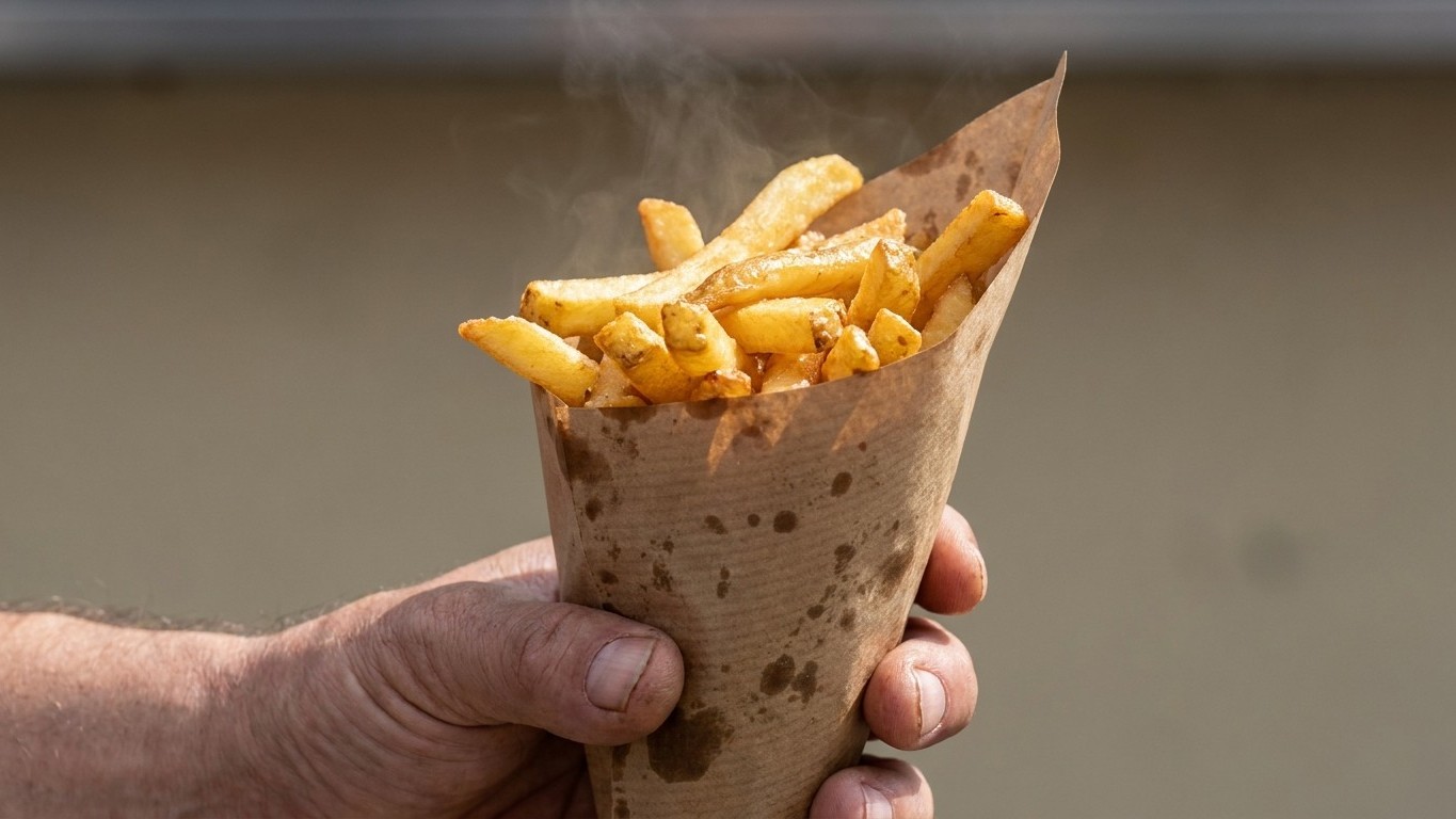 Fini les emballages anti-gras traités aux PFAS : au 12 août 2026, les friteries et enseignes belges devront toutes changer...